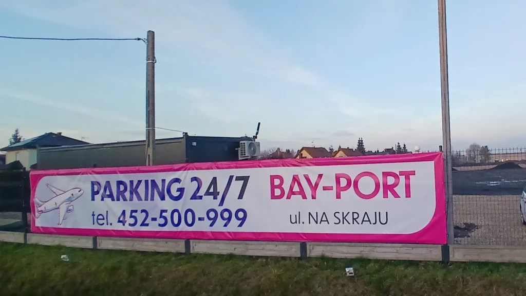 Parking BayPort przy Lotnisku Chopina w Warszawie