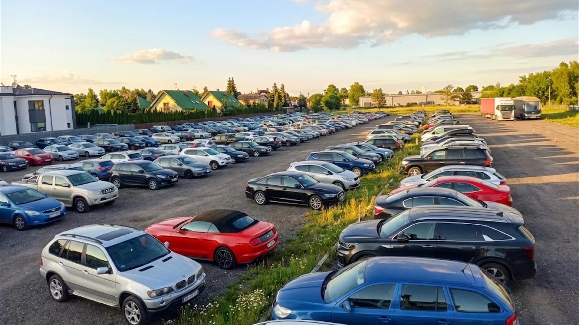 Parking BayPort przy Lotnisku Chopina w Warszawie