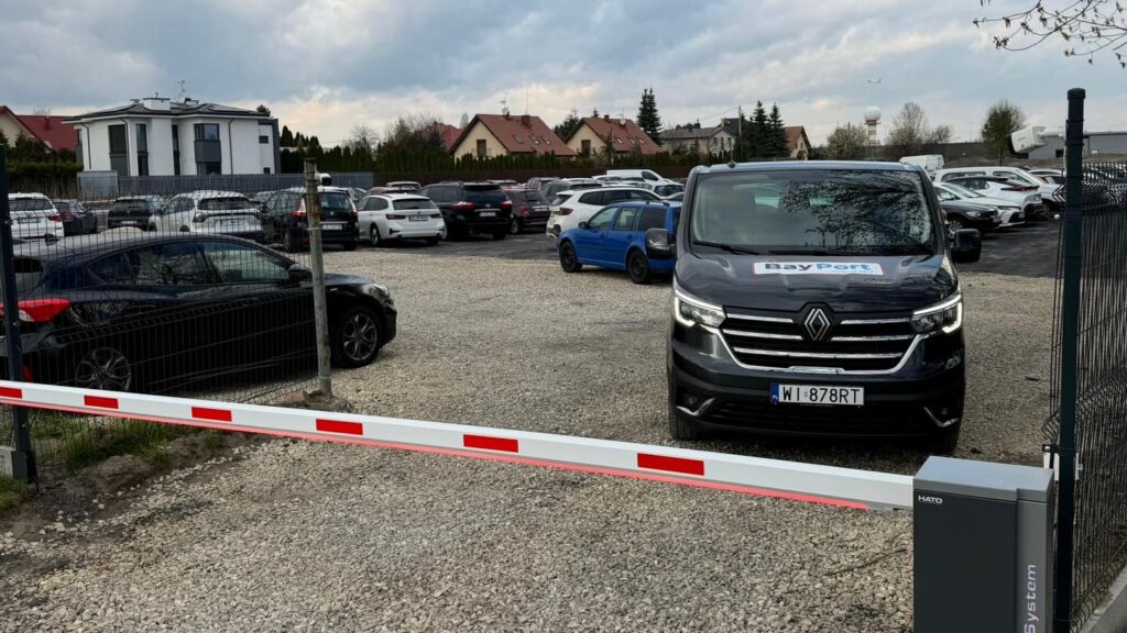 Parking BayPort przy Lotnisku Chopina w Warszawie